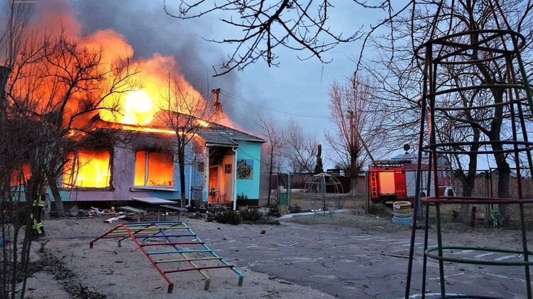 Удар по дитячому садку у Херсонській області