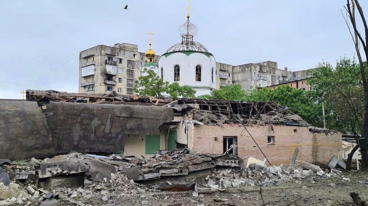 Наслідки удару по Торецьку