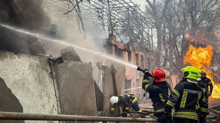 Последствия удара по Одессе 