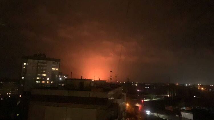 Удар по Кривому Рогу. Фото: Телеграм