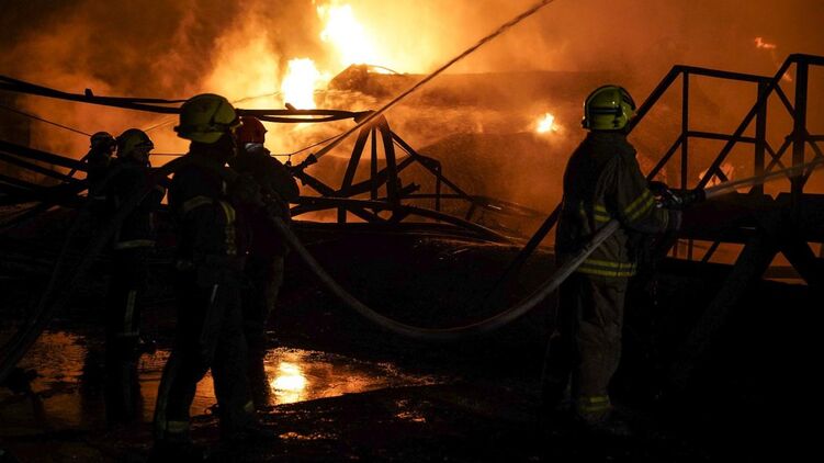 Наслідки прильоту на підприємство в Одеській області