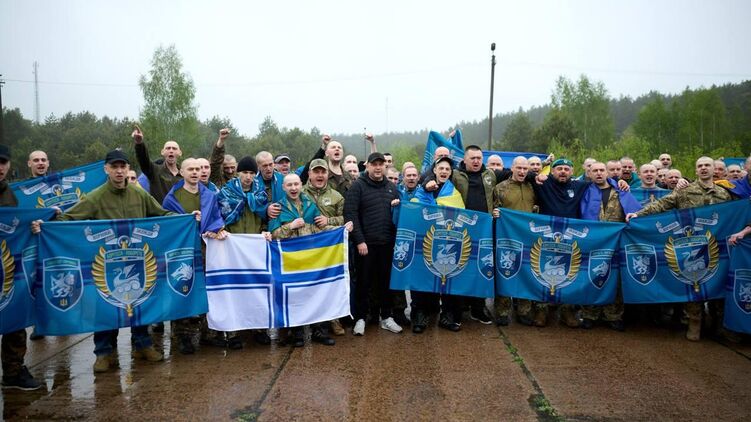 Украина и РФ обменялись пленными. Фото: Офис президента