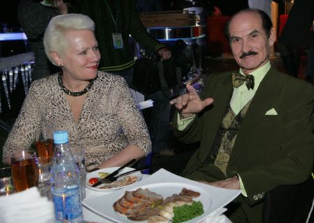 Чапкис с женой