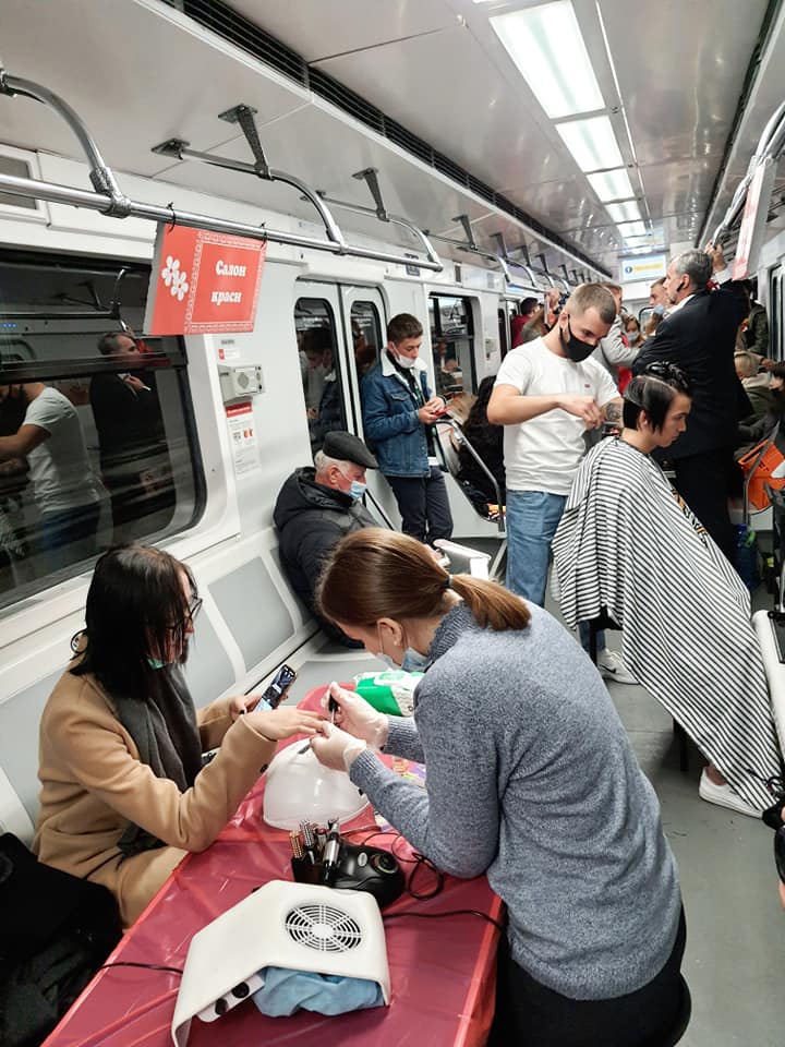 Салон красоты в метро