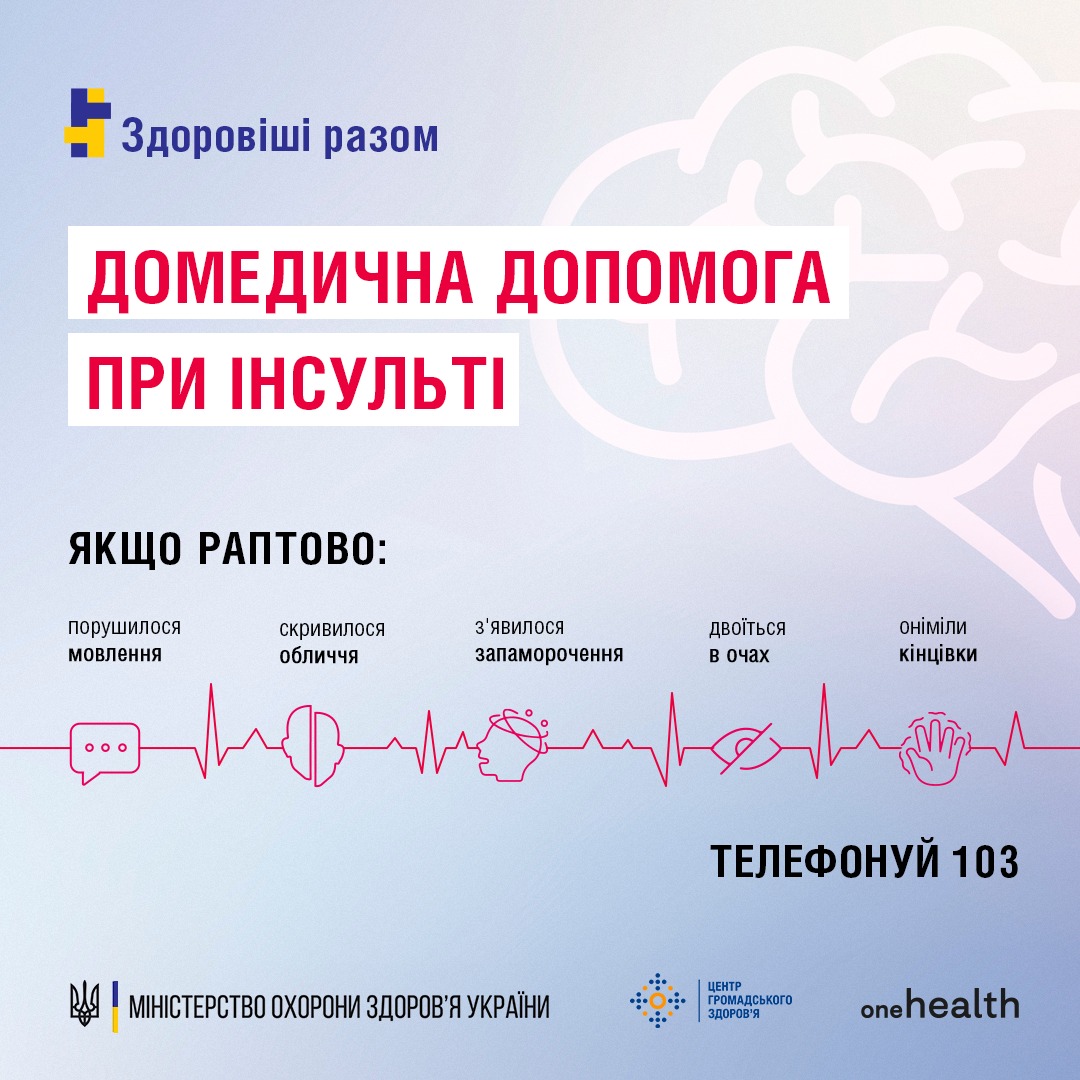 Доврачебная помощь при инсульте
