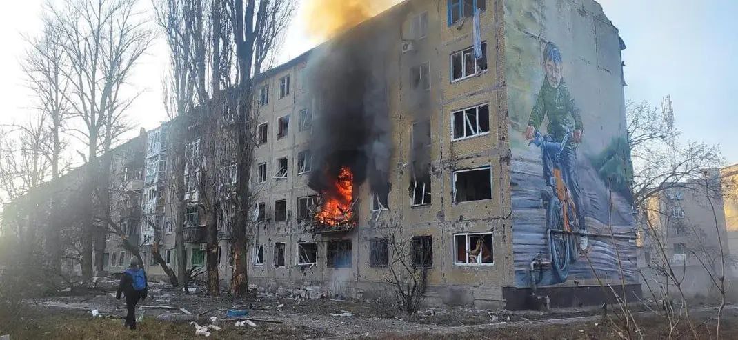 Фото из Авдеевки Донецкой области