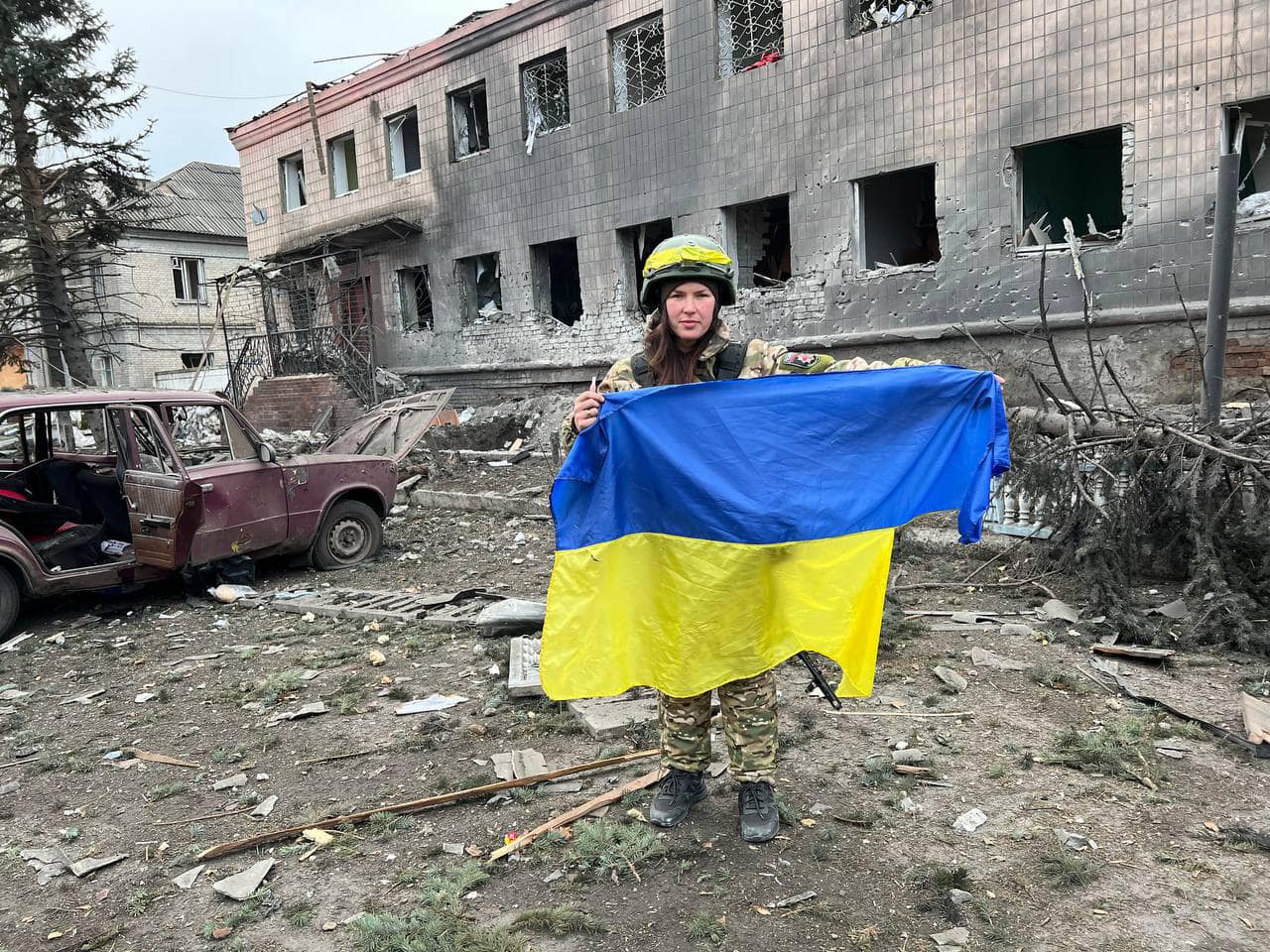 Россияне нанесли удар по Лиманскому отделению полиции