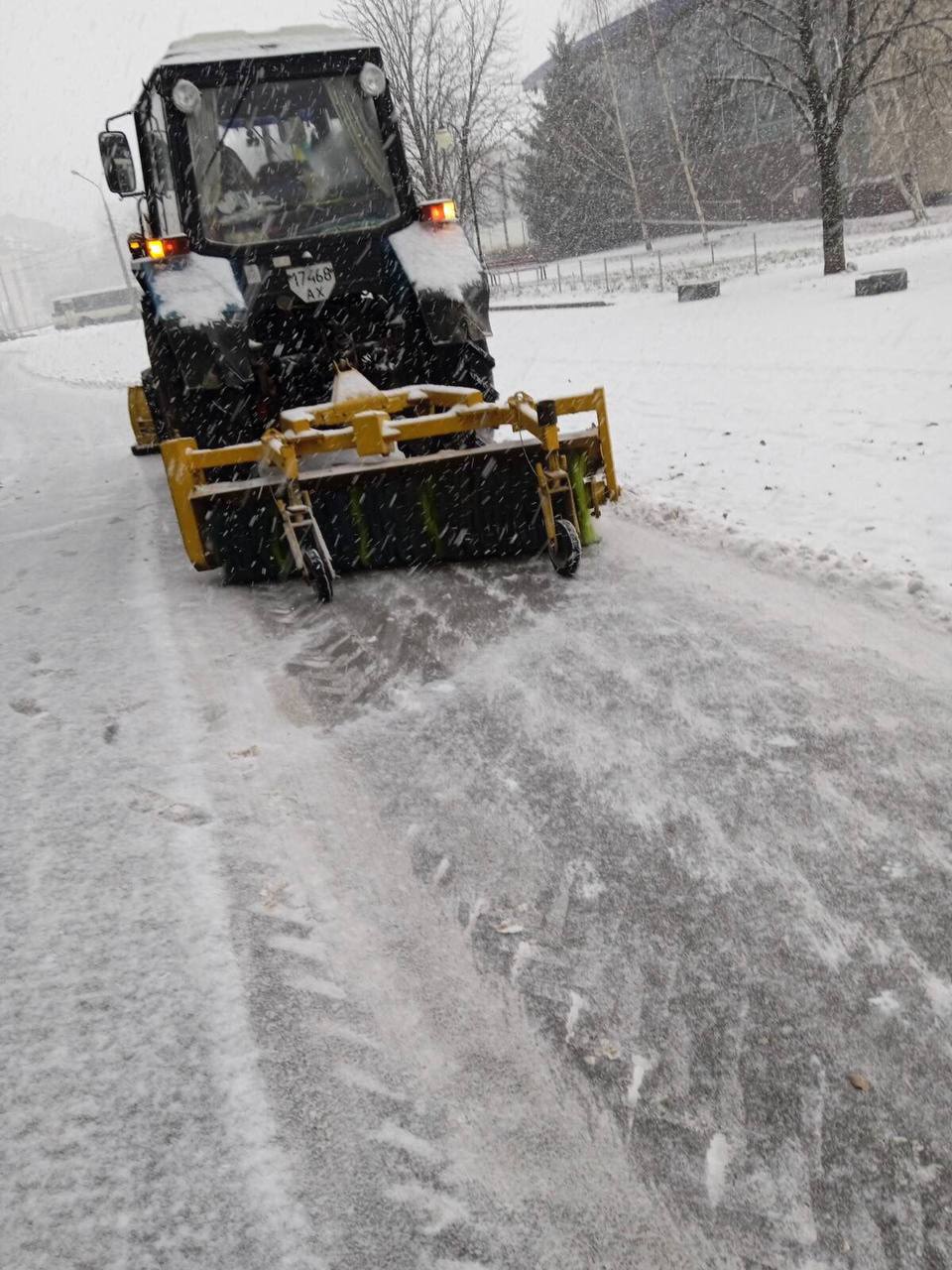 уборка снега в Харькове