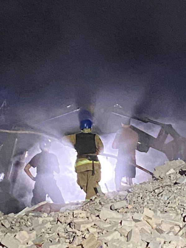 Часов Яр, Донецкая область - последствия удара