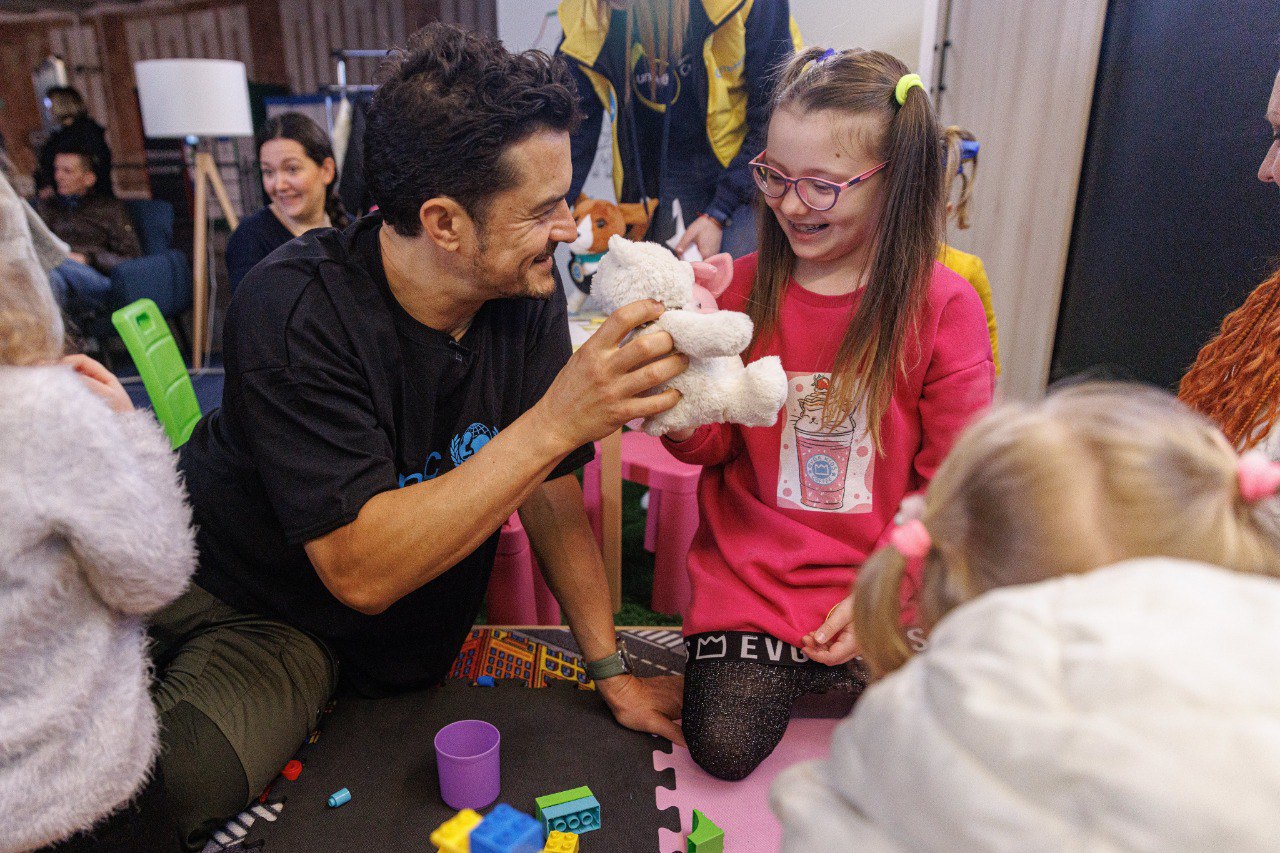 Орландо Блум приехал в Украину впервые с 2016 года