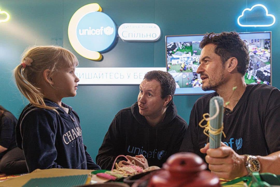 Орландо Блум приехал в Украину впервые с 2016 года