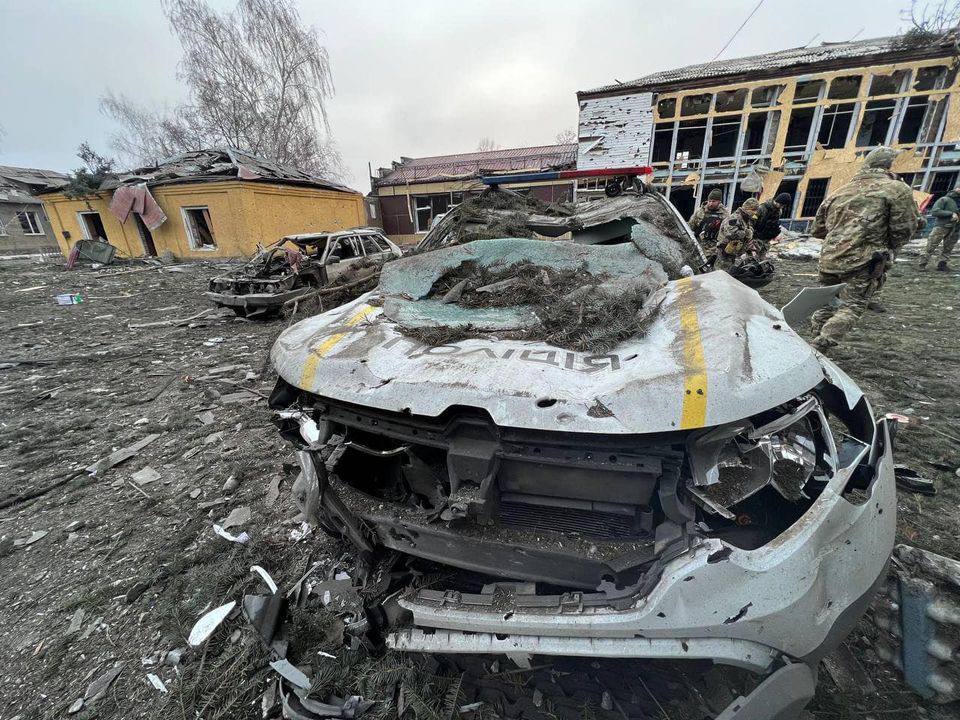 Россияне нанесли удар по Лиманскому отделению полиции