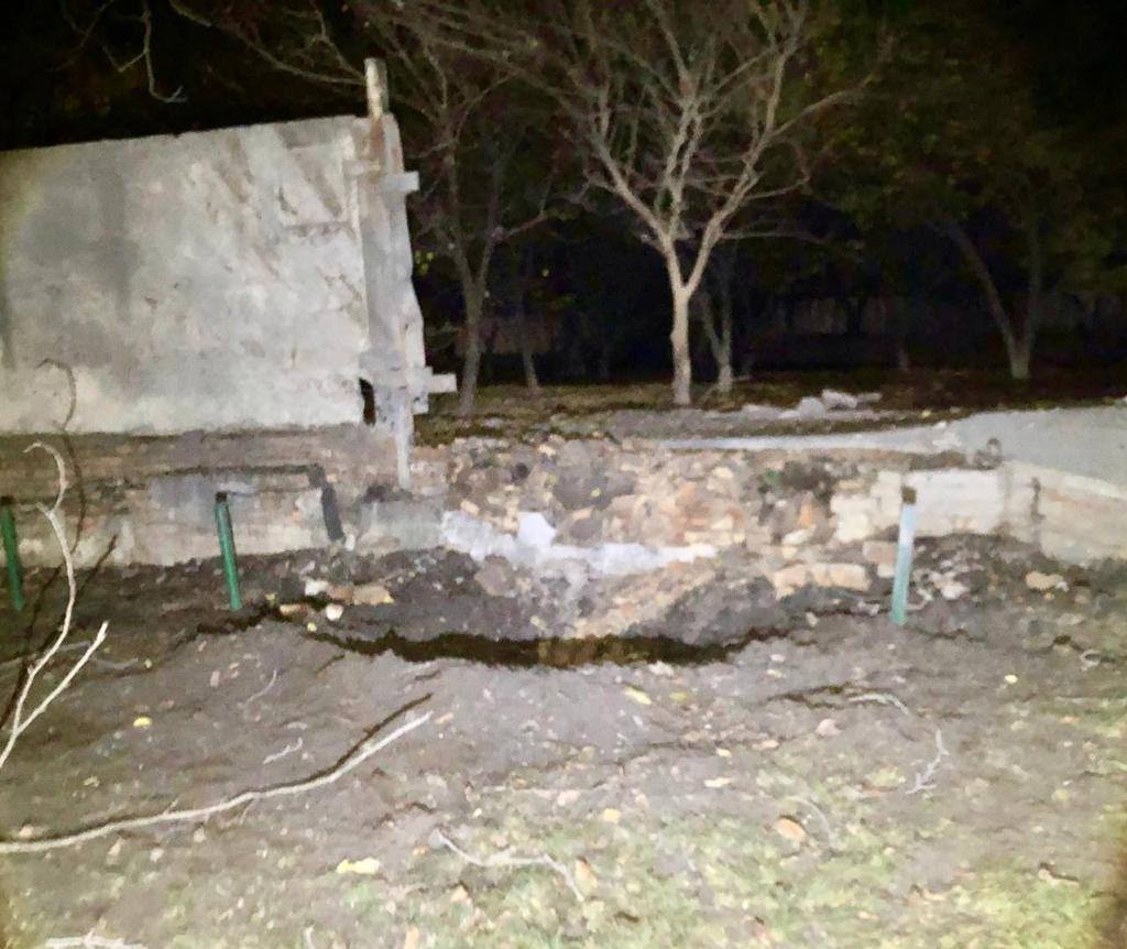 последствия обстрела Никополя