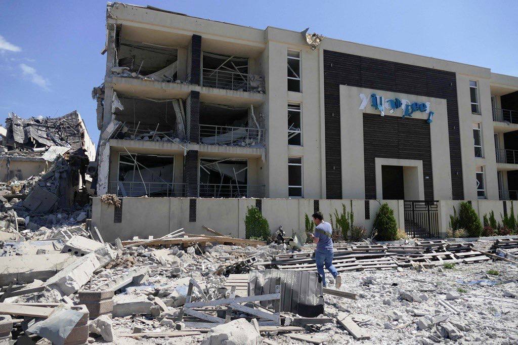 Одесса пострадала от обстрелов