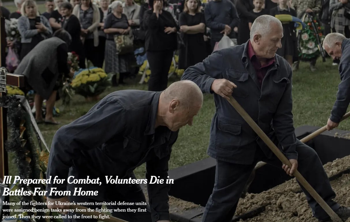 Скриншот с сайта The New York Times 