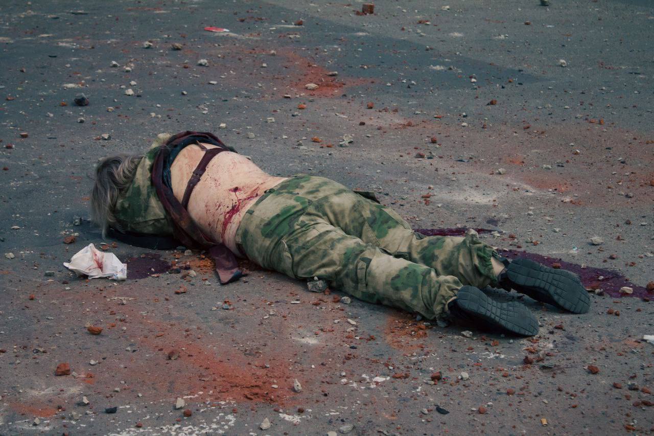 Погибшая женщина