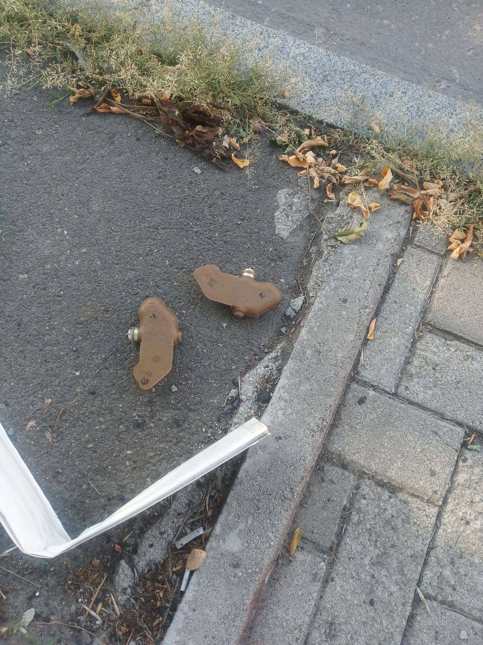 Мина-лепесток в Донецке