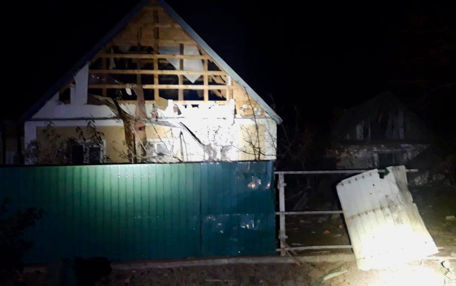 Обстрел Никополя 16 октября