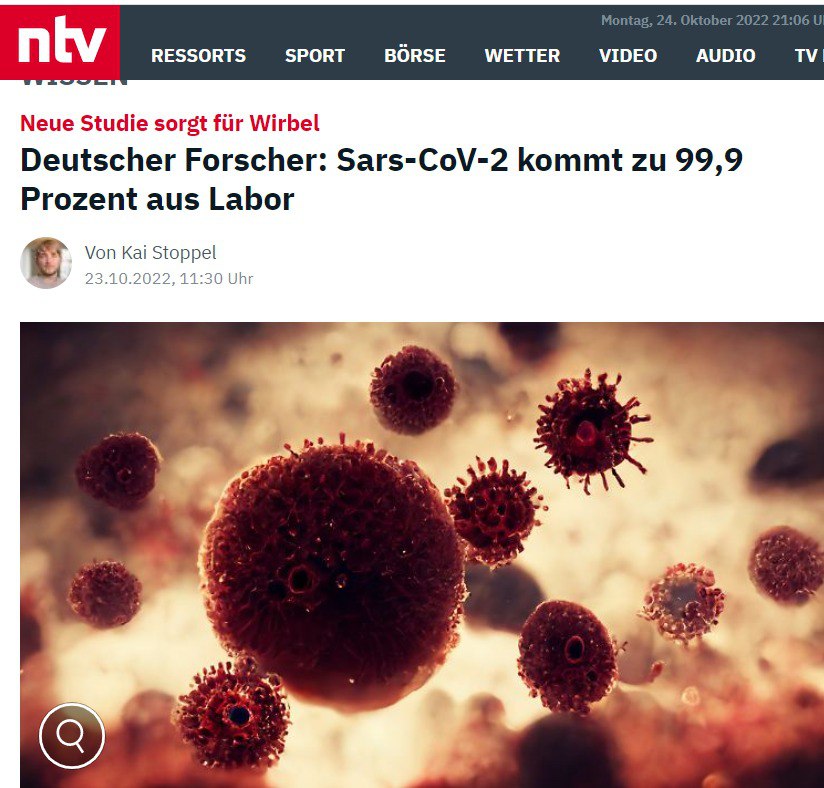 Скриншот с сайта N-tv