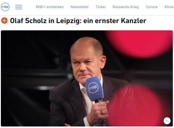 Шольц убежден, что его переговоры с Путиным необходимы для окончания войны в Украине