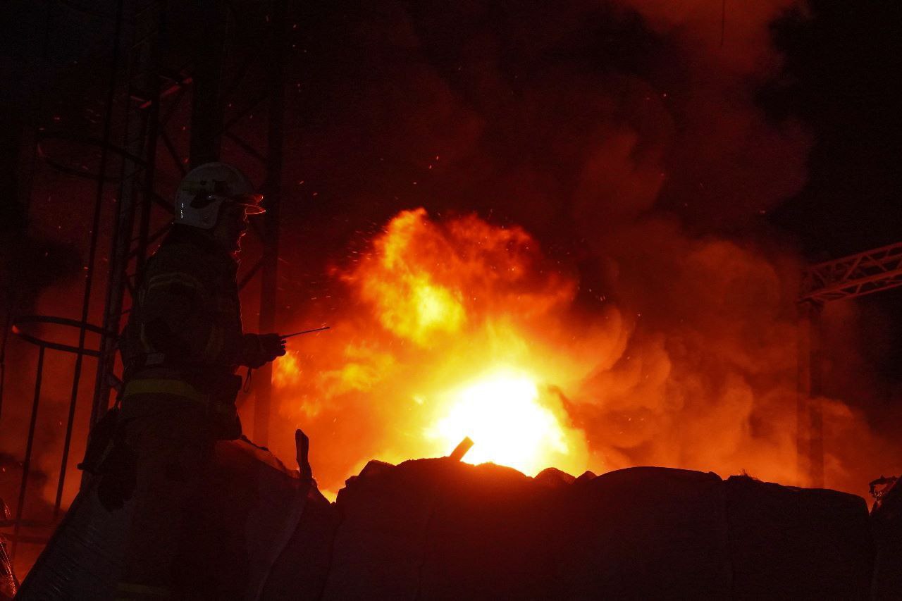 Тушение пожара, фото 1