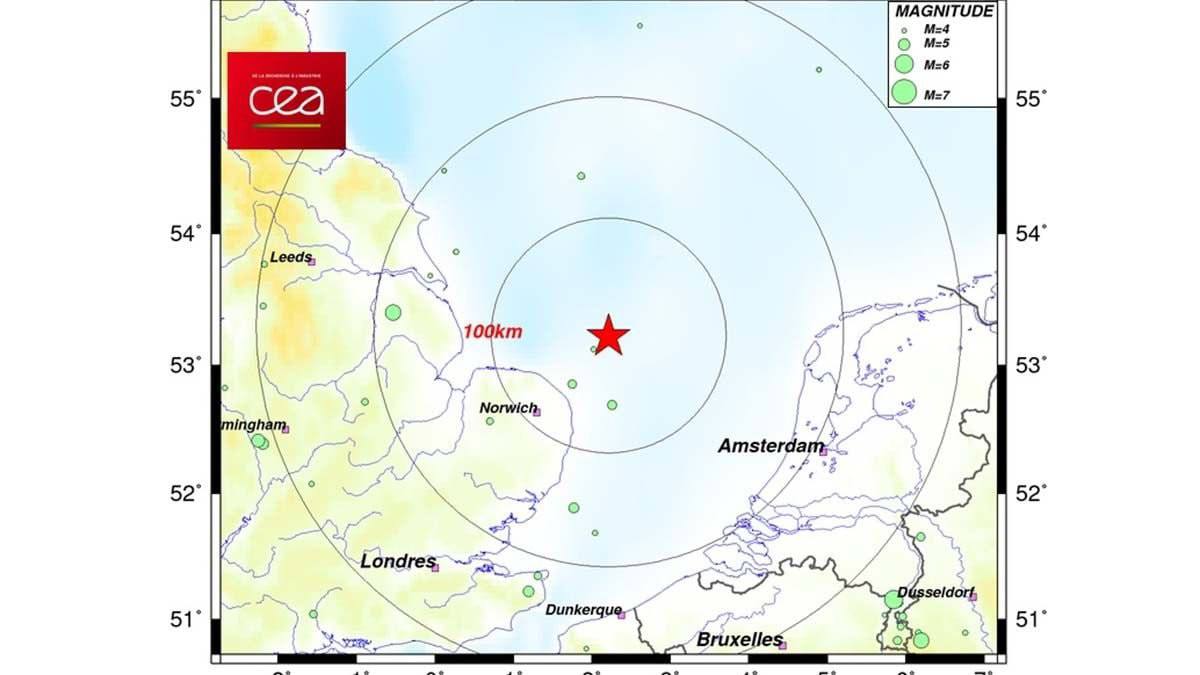 землетрус у Великій Британії