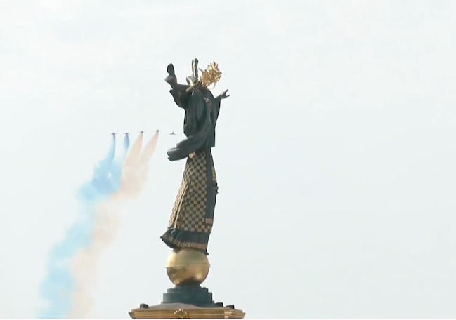 авиационная часть парада украина 2021