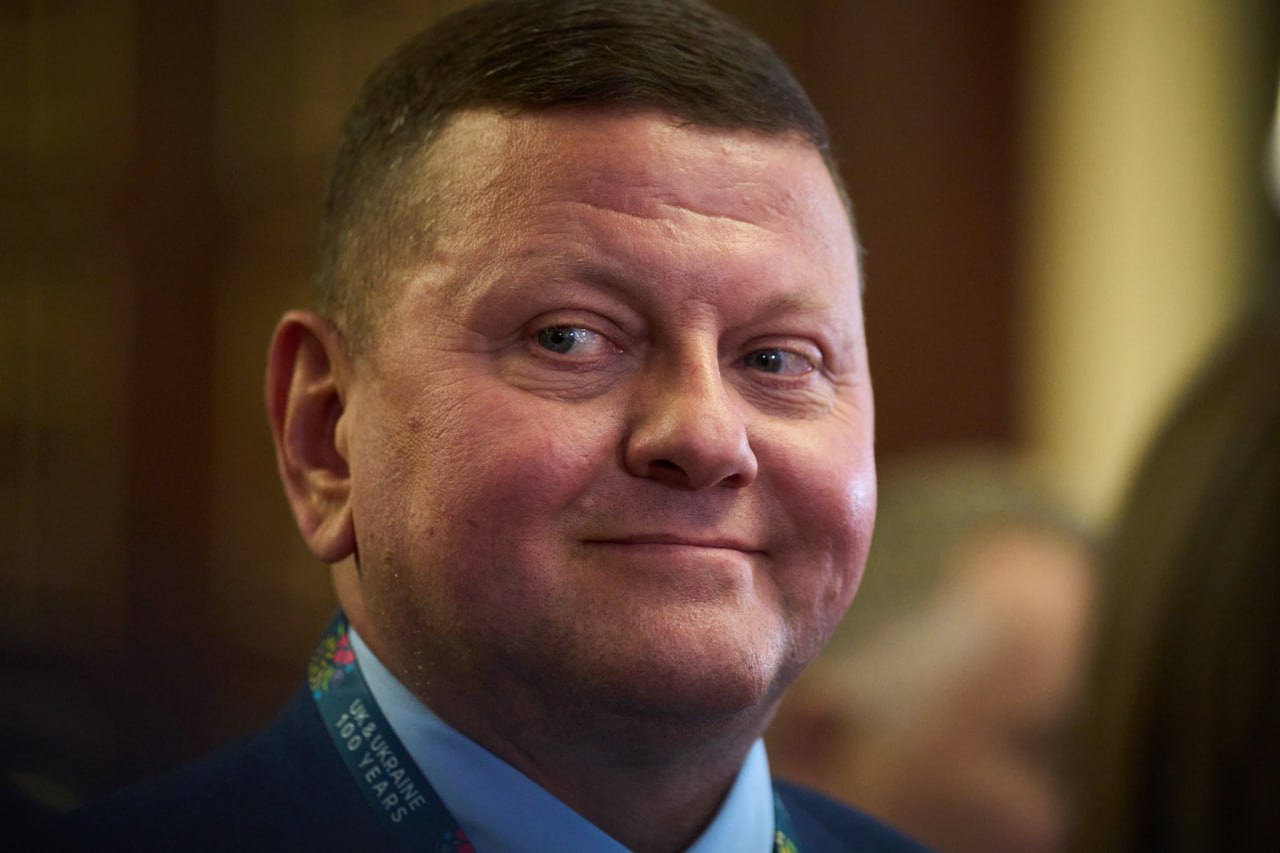 Валерий Залужный в хорошем настроении. Фото: Ефрема Лукацкого