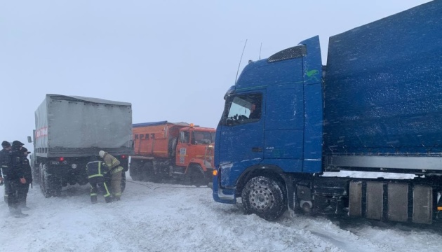 на трассе Одесса-Рени ограничено движение