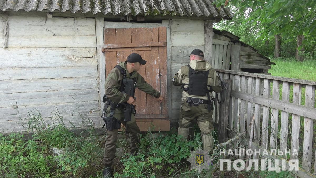 В Киеве задержали подозреваемого в убийстве, совершенном под Житомиром. Фото: Нацполиция