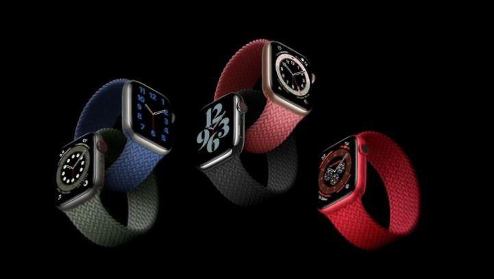 Фото с презентации Apple Watch Series 6