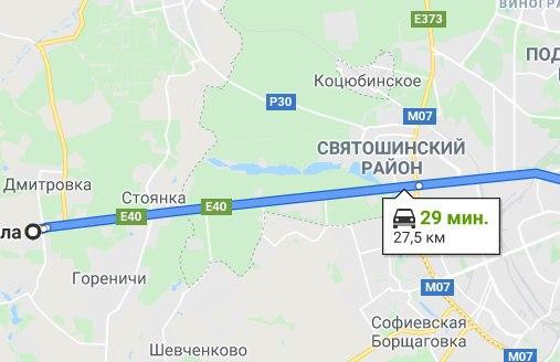 Скриншот: google.com.ua/maps