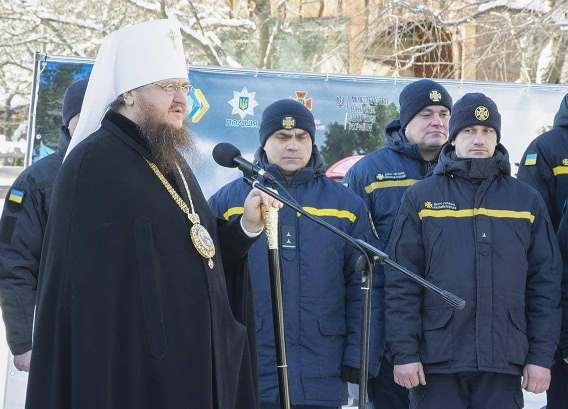 При монастыре создали пожарную команду