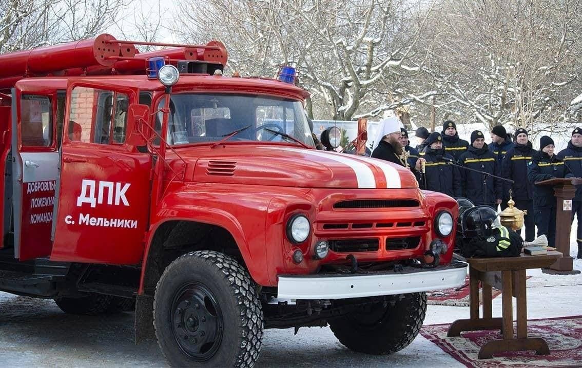 При монастыре создали пожарную команду