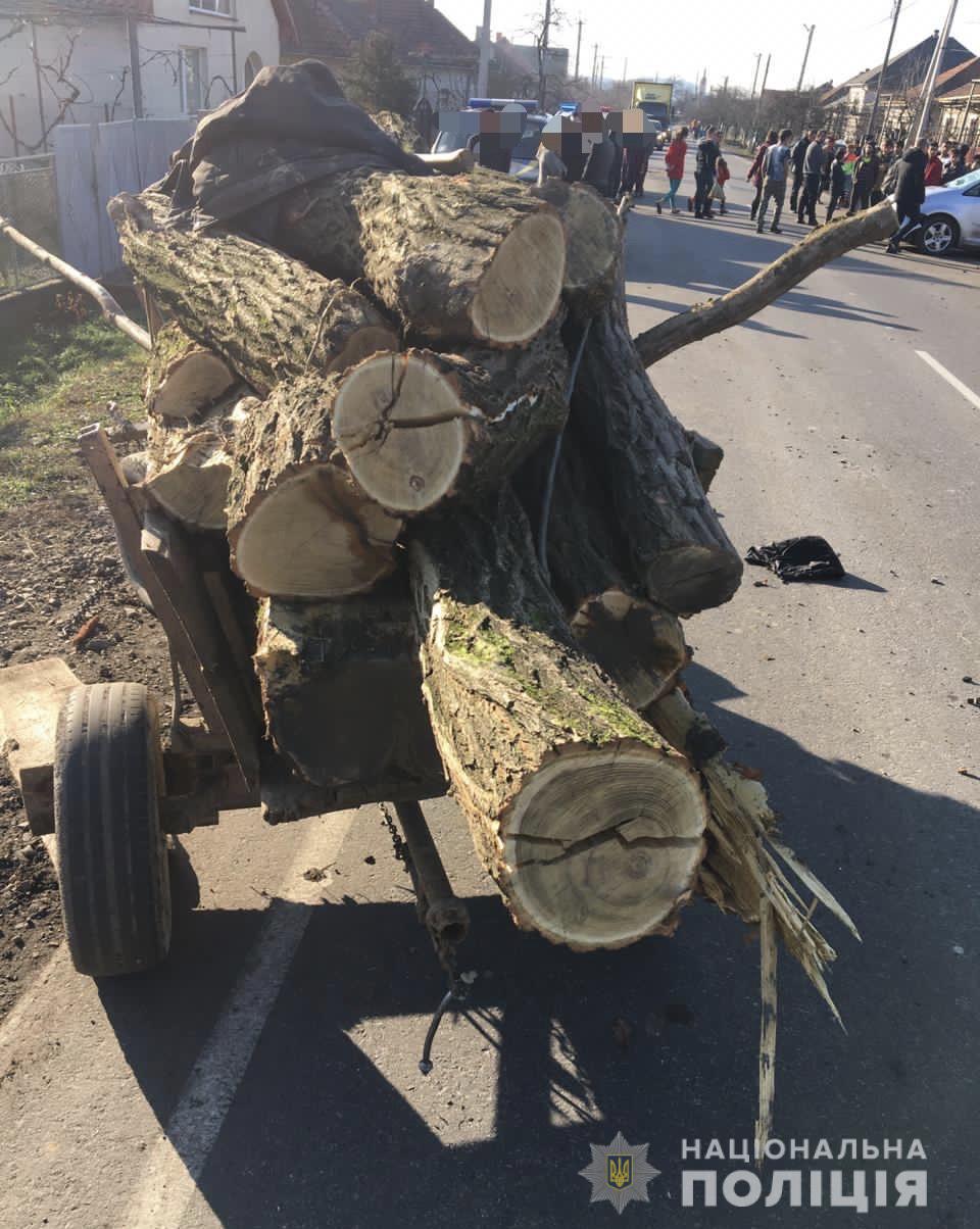 Подросток, вероятно, упал с гужевой повозки