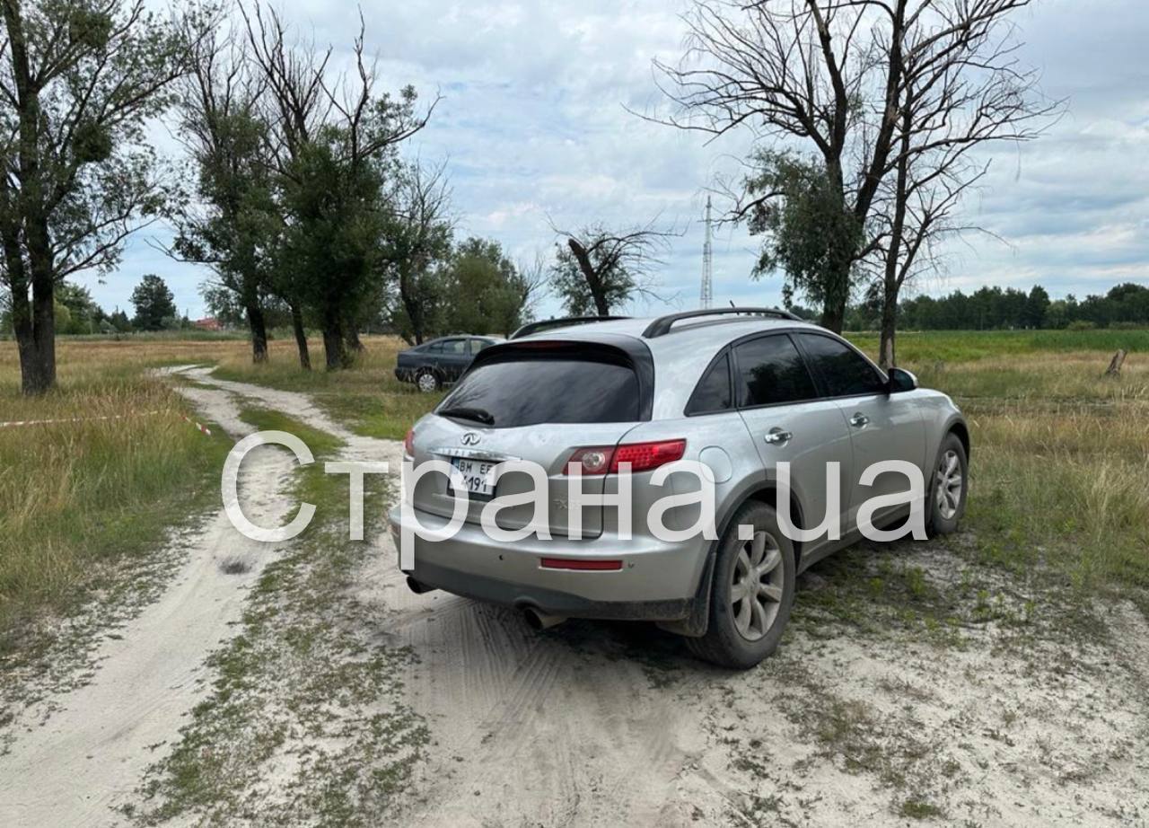 Фото з місця перестрілки у Сумській області