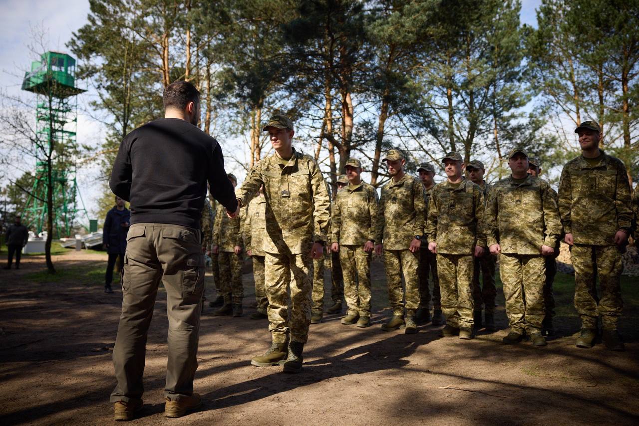 Зеленський відвідав кордон України з Білоруссю