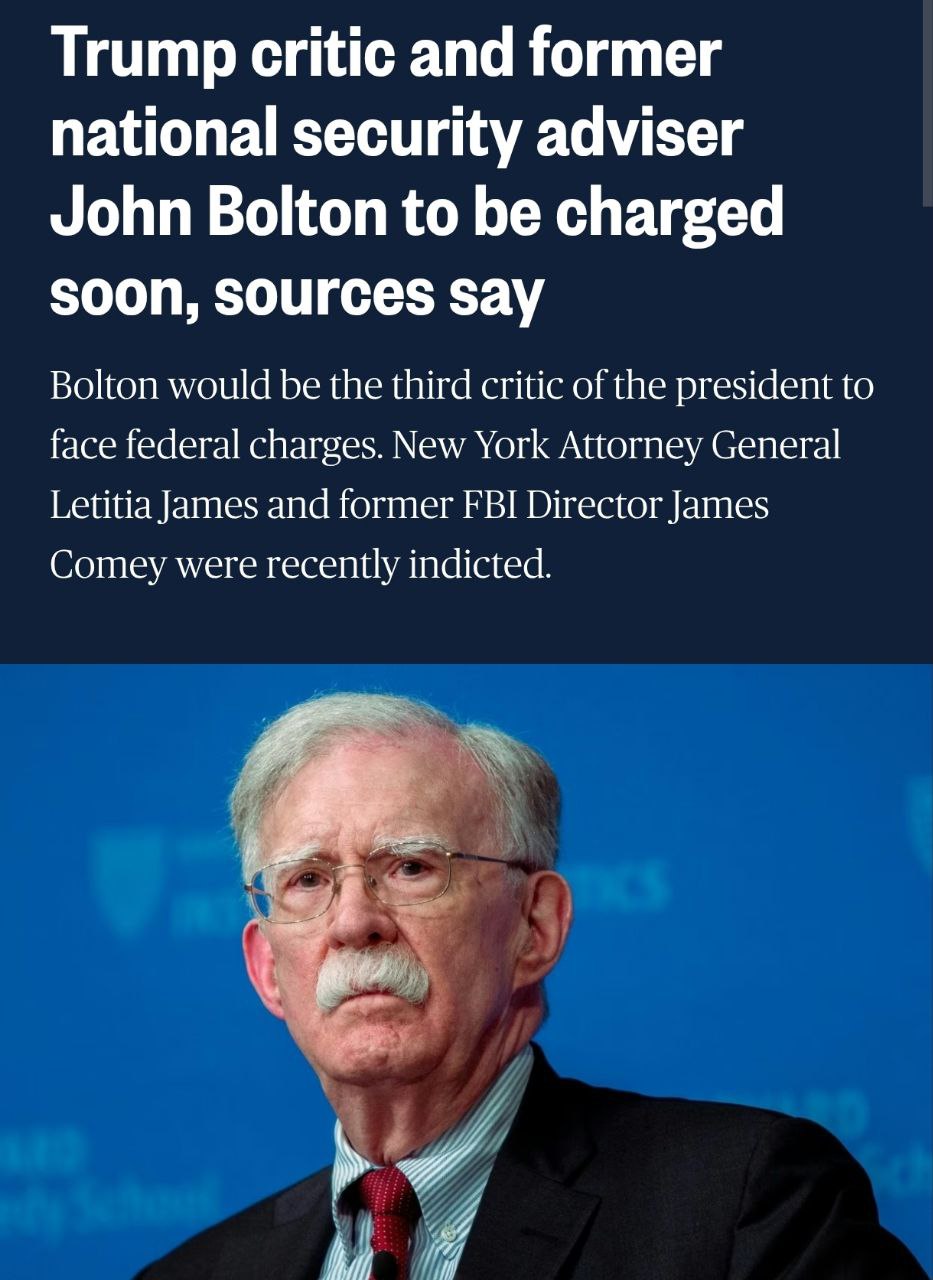 Джону Болтону готують звинувачення в США