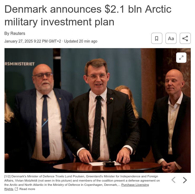 Знімок заголовка на reuters.com