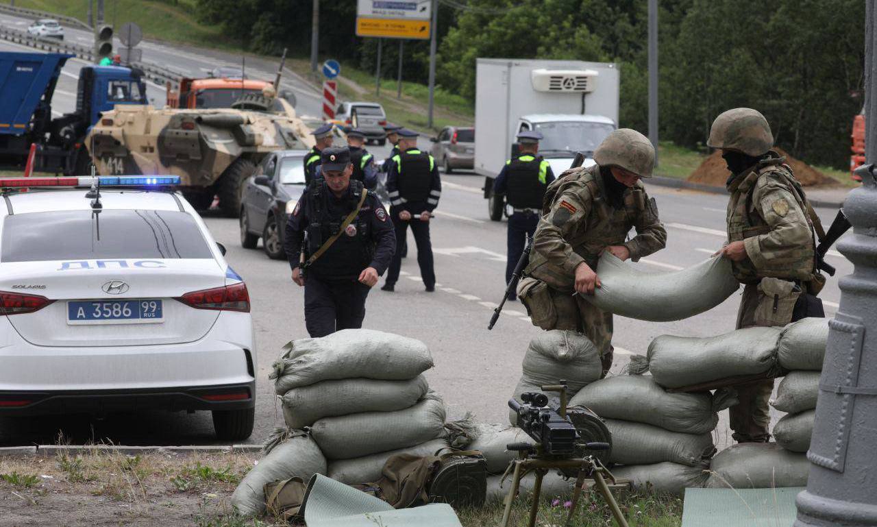 Военный заслон на дороге к Москве